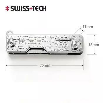 BAIHUABAO Мультитул Swiss Tech 9 в 1