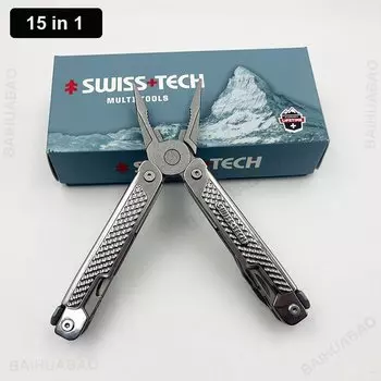 BAIHUABAO Swiss Tech 15 в 1 мультитул