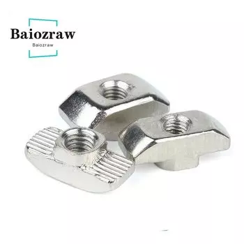 Baiozraw Sliding nut гайки для алюминиевого профиля 20 серии M3 M4 M5