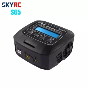 Балансирующее зарядное устройство SKYRC S65, 10 Вт, Разъем XT60, 65 Вт, 6A, умное зарядное устройство для LiPo/LiFe/Lilon/NiMH/NiCd/PB/LiHV VS B6 S60