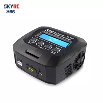 Балансирующее зарядное устройство SKYRC S65, 10 Вт, Разъем XT60, 65 Вт, 6A, умное зарядное устройство для LiPo/LiFe/Lilon/NiMH/NiCd/PB/LiHV VS B6 S60