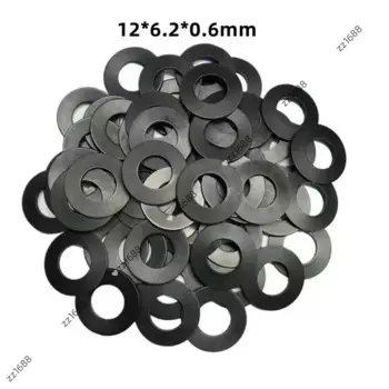 Bald Eagle супер красивый клапан постоянного давления, дисковая пружина 12*6,2*0,6 мм черная сталь Сплав прокладка «бабочка»