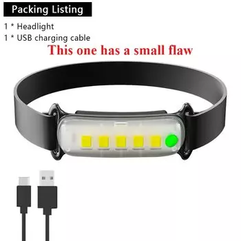 BALDR Перезаряжаемый Налобный Фонарь 3 Режима