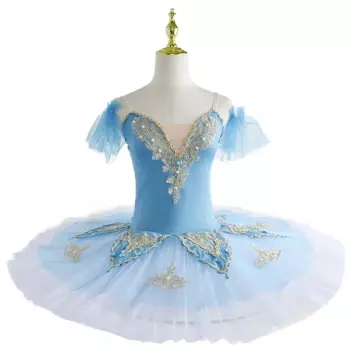 Балетная пачка с голубым лебедем, озером, балериной, пачкой, для девочек, женщин, для взрослых, для детей, балетное платье, детские танцевальные костюмы, платье-пачка