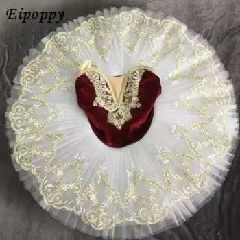 Балетное платье-пачка для девочек и женщин, детские танцевальные костюмы балерины