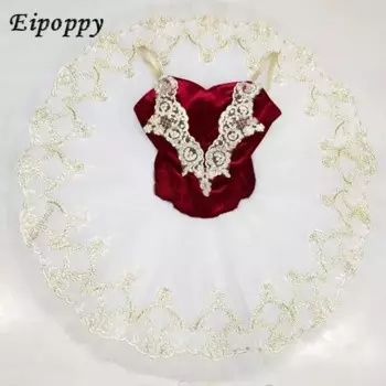 Балетное платье-пачка для девочек и женщин, детские танцевальные костюмы балерины