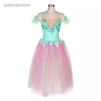 Балетное платье-пачка романтической длины для взрослых и детей, праздничное платье высокого качества для женщин и девочек, балетные сценические костюмы 19215