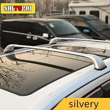 Балки на крышу для TOYOTA KLUGER highlander UX50 2015-2020, 2 шт., боковые балки из алюминиевого сплава, поперечные рейки, багажник на крышу