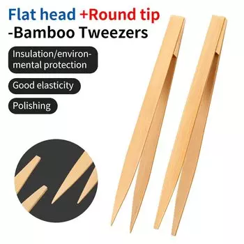 Бамбуковые антистатические пинцеты LUXIANZI