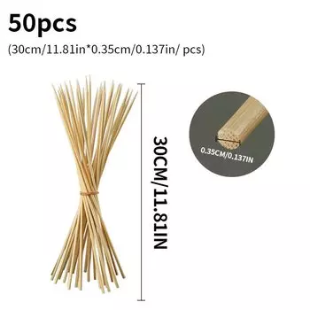 Бамбуковые шампуры для барбекю 30 см