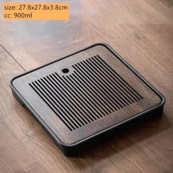 Бамбуковый чайный поднос JINGDE TEA SET