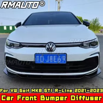 Бампер для Golf MK8 GTI R-Line, бампер из углеродного волокна для VW Golf MK8 GTI R-Line 2021-2023, автомобильные аксессуары