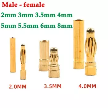 Банановые разъёмы LAJQTAO для аккумуляторов