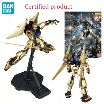 Bandai Аниме GUNDAM MG 1/100 реальная Сборная модель, игрушки, экшн-фигурки, подарки, коллекционные украшения для детей