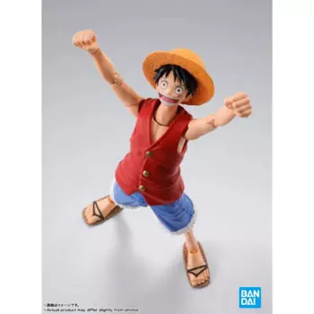 Bandai-цельный-Серия: Monkey D. Луффи. Подвижные соединения. Коллекционная кукла-игрушка. Подходит для подарков, настольных дисплеев и т. д.