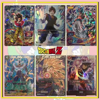 Bandai Dragon Ball hero Американская версия Сон Гоку вегетто гогета кулер BT FB коллекционные карты игрушка для мальчиков на день рождения рождественские подарки