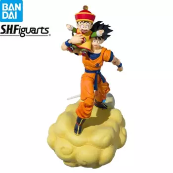 Bandai Dragon Ball S.h. Фигурка Сон Гоку сон гохань Sdcc 2024 Con эксклюзивная Аниме Фигурка экшн-модель коллекционные игрушки