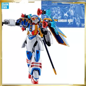 Bandai натуральная HG1/144 GF13-009NF ROSE Gundam комплект аниме фигурка в сборе игрушки для подарка Коллекционная модель детские игрушки