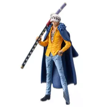 Bandai One Piece Anime Trafalgar Law DXF Jingpin экшн-фигурка Коллекционная модель руки куклы подарок игрушка настольное украшение