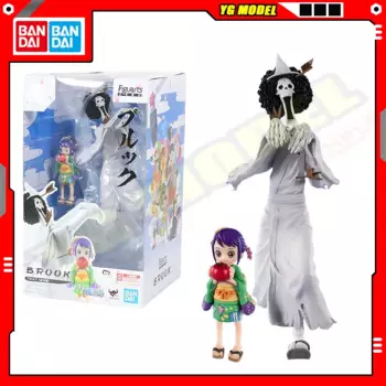 BANDAI ONE PIECE Brook (Honekichi) Экшн-фигурки модели фигурок нулевые развлечения Фигурки игрушки новые оригинальные