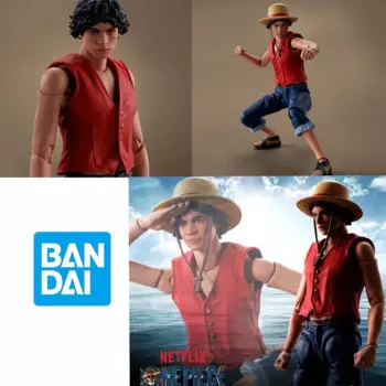 Bandai One Piece Live Action Series: Monkey D. Luffy шарнирная экшн-фигурка игрушка Коллекционная кукла подходит для подарков