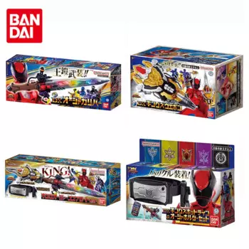 Bandai оригинальный Ohsama Sentai King-Ohger трансформатор Святой меч армированный мобильный ремень Аниме Фигурки игрушки для мальчиков девочек подарок для детей