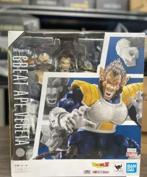 Bandai Original S.H.Figuarts Series Dragon Ball Shf Great Ape Vegeta Фигурка Аниме Модель Фигурка Игрушка Кукла Подарочный Орнамент