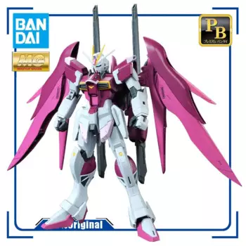 BANDAI PB Limit MG 1/100 ZGMF-X56S фиолетовая Destiny Impulse Gundam R Сборная модель экшн-игрушка фигурки аниме подарки