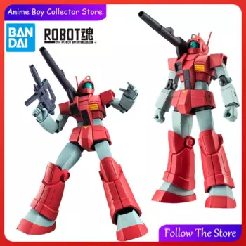 Bandai The Robot Spirits Model Kit GM Cannon Фигурка JABURO BASE ver.A.N.I.M.E Аниме Фигурка GUNDAM Mobile Suit Коллекционная