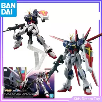 Bandai в наличии, оригинальный RG1/144 FORCE IMPULSE GUNDAM SpecII, компас, МОБИЛЬНЫЙ костюм ZGMF-56E2/, аниме-фигурки, коллекционная игрушка