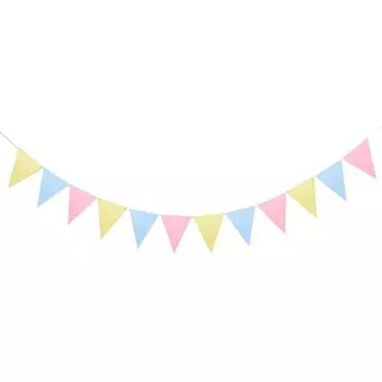 12 флагов 2,5 м, 19 цветов, баннеры на день рождения, вымпел для детского душа, свадебные гирлянды, флаги, вечерние, домашний декор, реквизит для фотосессии