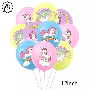 Баннер с единорогом из фольги