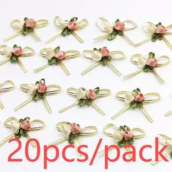 Банты из бутона роз RIBBON HOUSE 20 шт