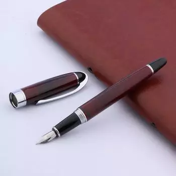 Baoer 517 перьевая ручка коричневая