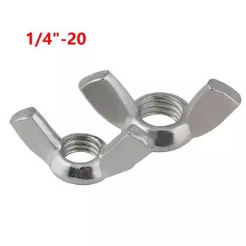 Барашковые гайки-бабочки британского стандарта BSW 3/16 дюйма, 1/4 дюйма, 5/16 дюйма, 3/8 дюйма, 1/2 дюйма, оцинкованные большие гайки из углеродистой стали, затяжные гайки ручной работы