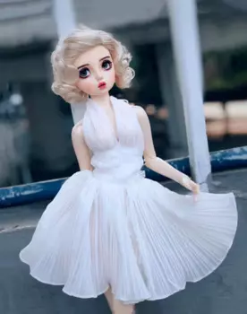 Barbi OB27 1/6 фигурная кукла масштаб 1/4 1/3 BJD свадебное платье для BJD/SD YOSD MSD SD13 EID Big Girl Одежда Аксессуары A1467