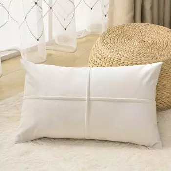 Бархатная наволочка CANIRICA, гладкокрашеная, декоративная