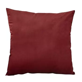 Бархатная наволочка CANIRICA красного цвета
