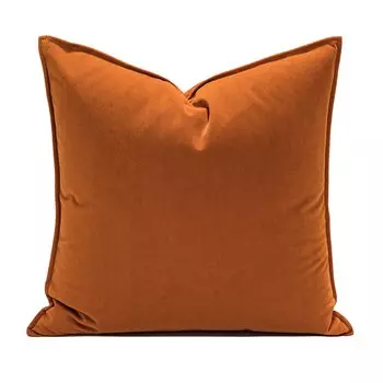 Бархатная наволочка efundeal 45x45 см с леопардовым принтом