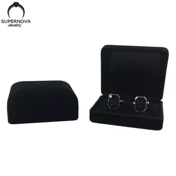 Бархатная подарочная коробка для запонок Lesaiyarr