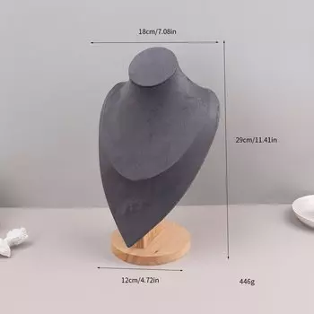 Бархатная подставка для украшений