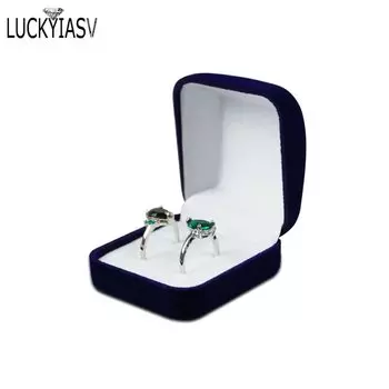 Бархатная шкатулка для колец Luckyiasv