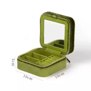 Бархатная шкатулка для украшений Joyero