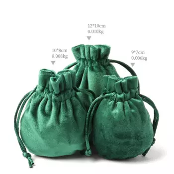 Бархатная сумка для хранения украшений generic