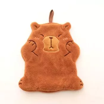Бархатное полотенце для рук Capybara