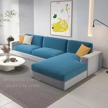 Бархатный чехол для дивана BRHUIXUE