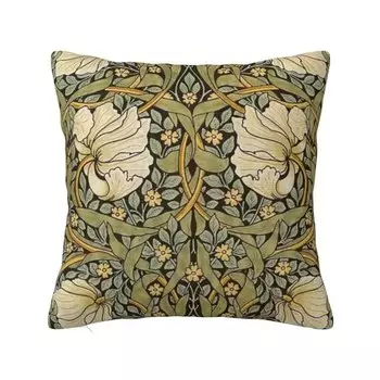 Бархатный чехол для подушки William Morris Bullerswood