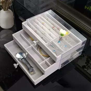 Бархатный органайзер для украшений Juelee