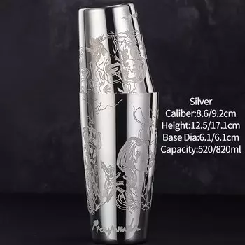 Барный шейкер USEEKRIL из нержавеющей стали