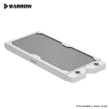 Barrow радиатор 20 мм толщиной медный G1/4 "резьба для вентилятора 12 см 240/360 мм ПК Радиатор для водяного охлаждения